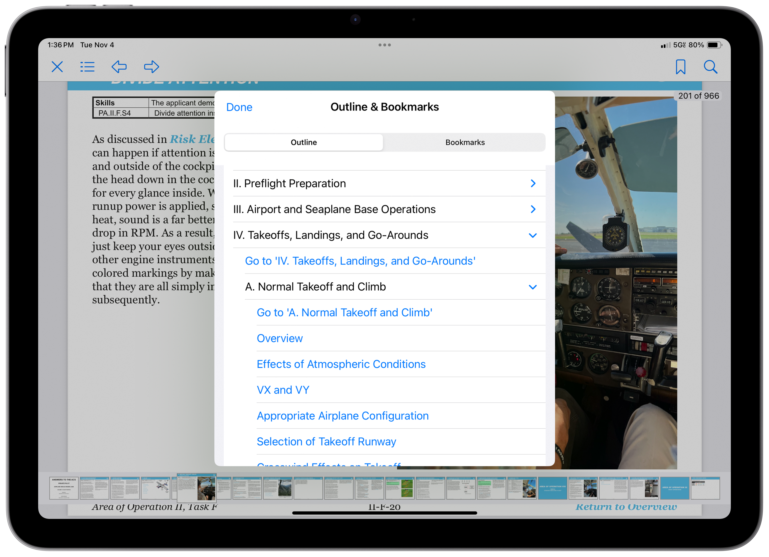 ACS-aligned navigation